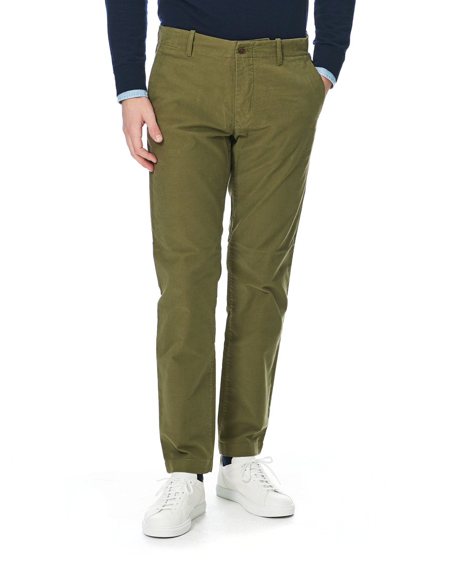 Herre | Bukser | NN07 | Steven Regular Fit Stretch Chinos Moss Green