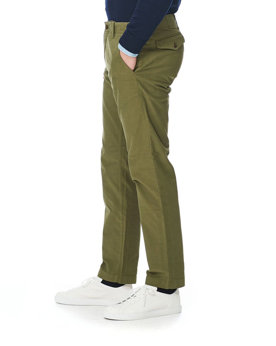Herre | Bukser | NN07 | Steven Regular Fit Stretch Chinos Moss Green