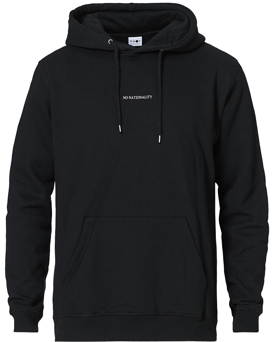 Herre | Trøjer | NN07 | Barrow Printed Hoodie Black