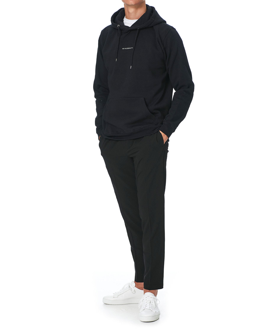 Herre | Trøjer | NN07 | Barrow Printed Hoodie Black
