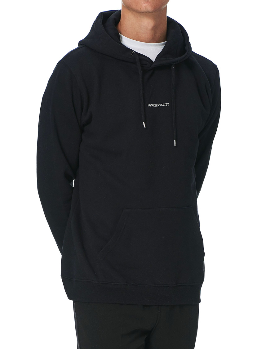 Herre | Trøjer | NN07 | Barrow Printed Hoodie Black