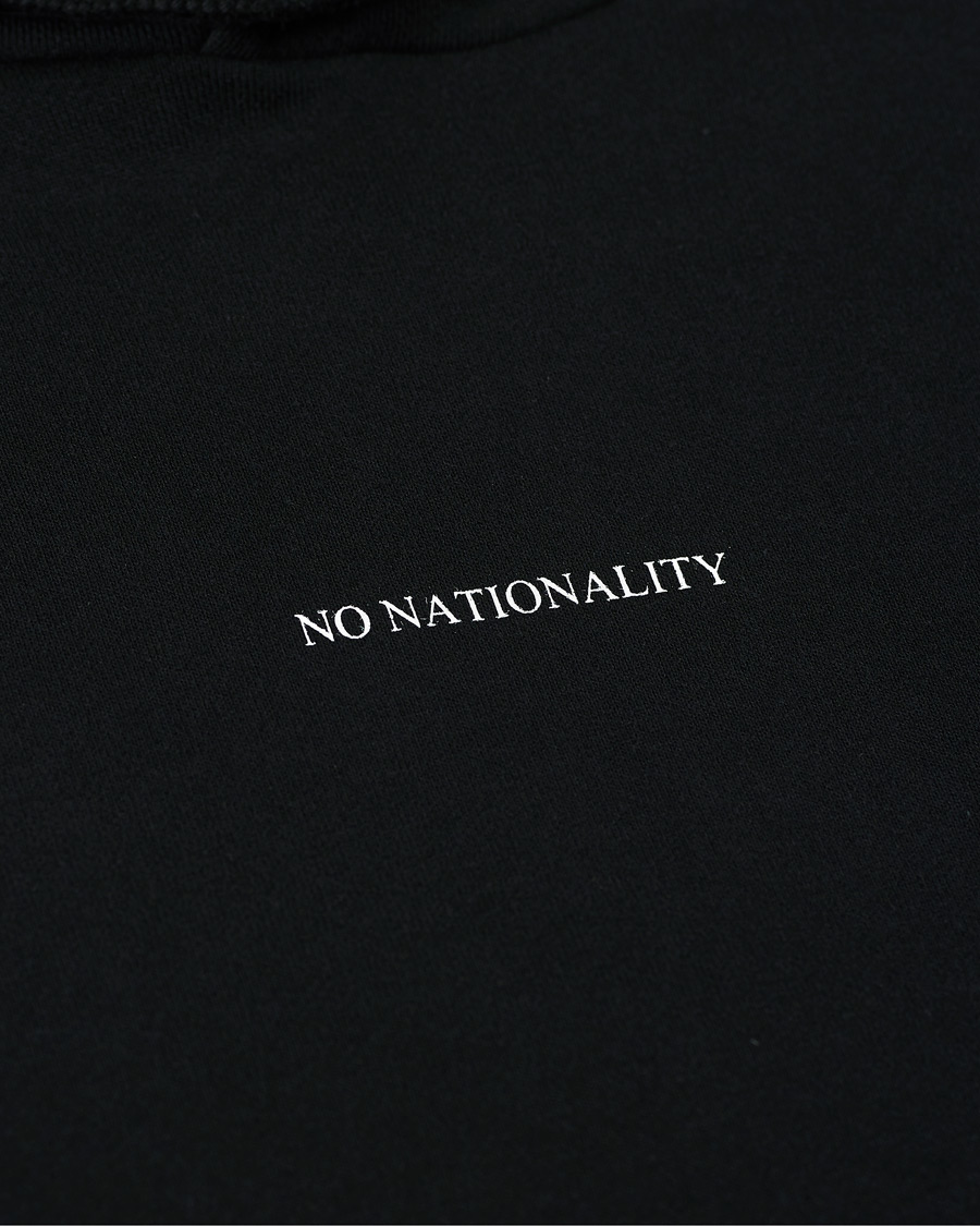 Herre | Trøjer | NN07 | Barrow Printed Hoodie Black