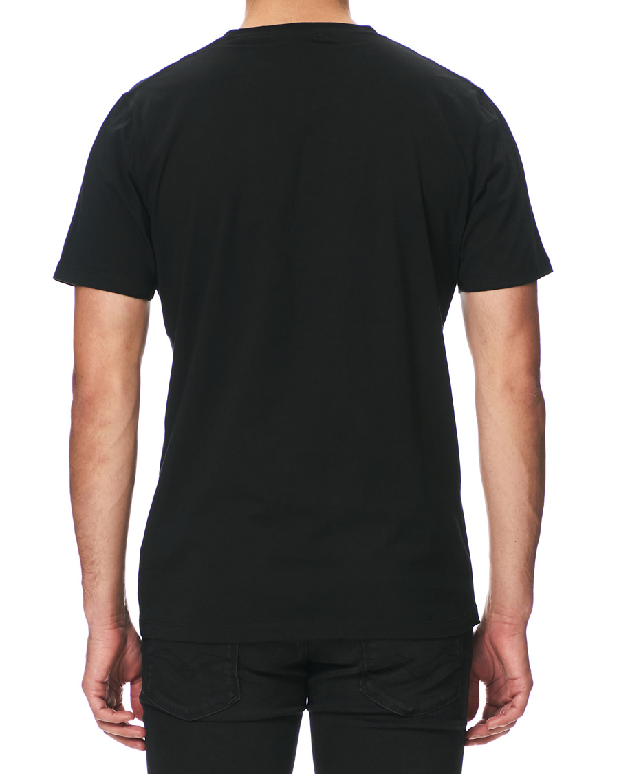 Herre | T-Shirts | NN07 | Ethan Printed Crew Neck Tee Black