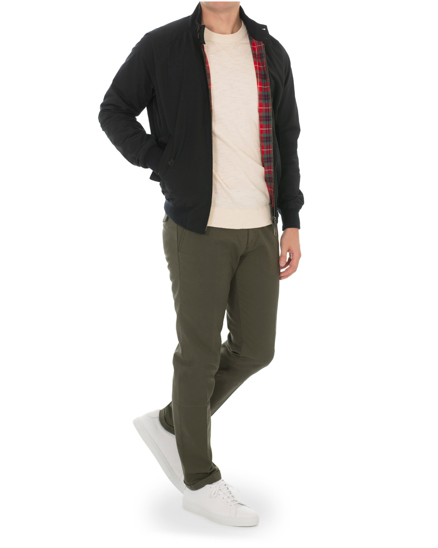 Herre | Bukser | NN07 | Scott Regular Fit Stretch Trousers Army Green