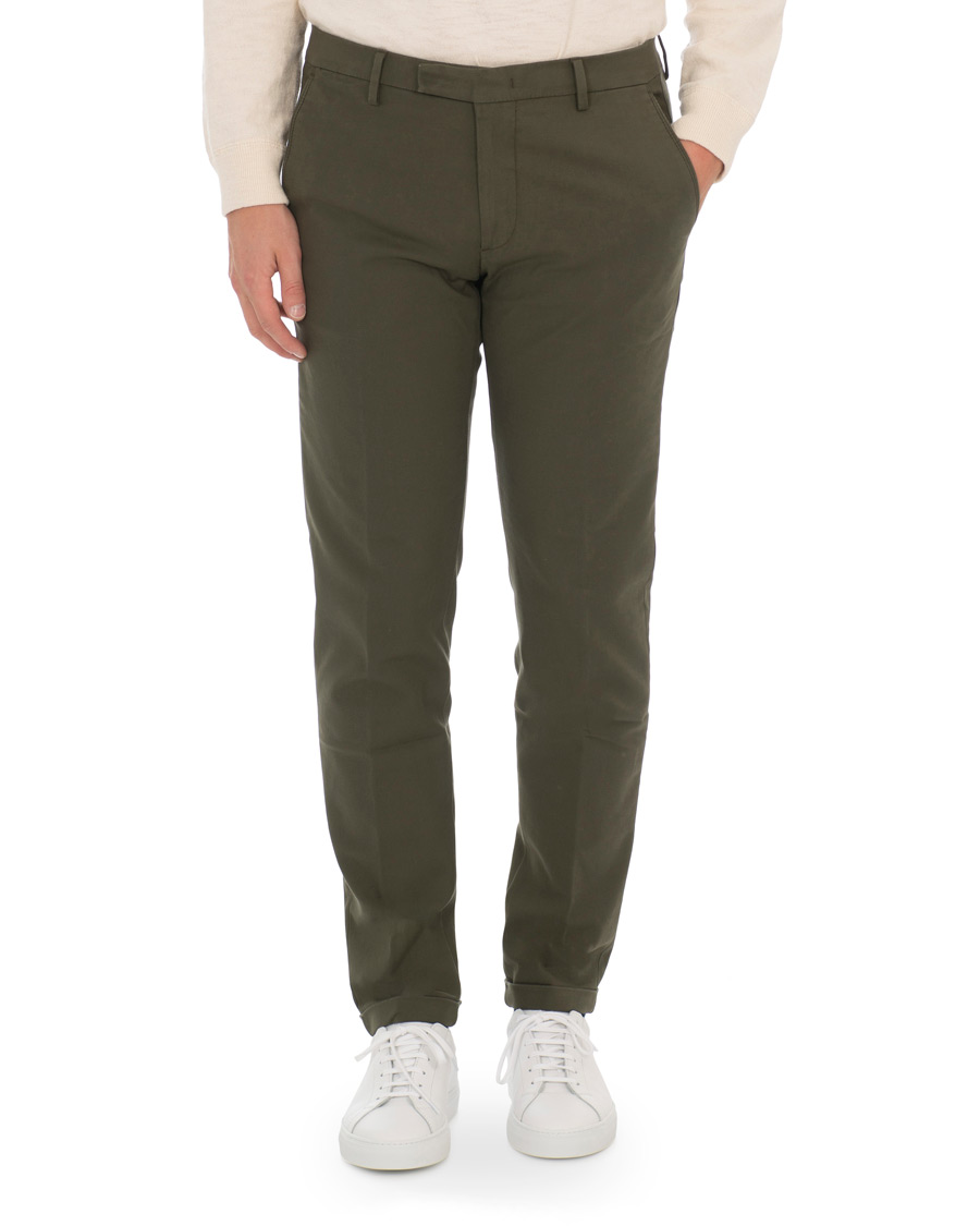 Herre | Bukser | NN07 | Scott Regular Fit Stretch Trousers Army Green