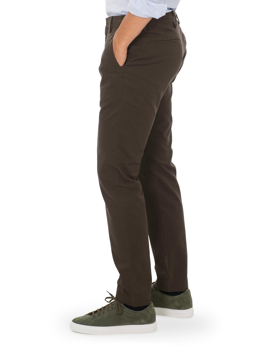 Herre | Bukser | NN07 | Theo Regular Fit Stretch Chinos Brown