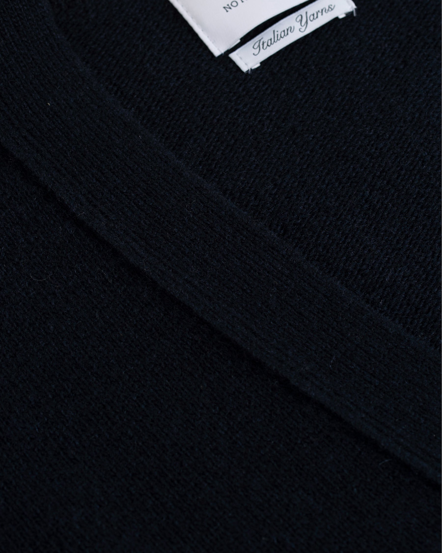 Herre | Trøjer | NN07 | Bjorn Wool Cardigan Navy Blue
