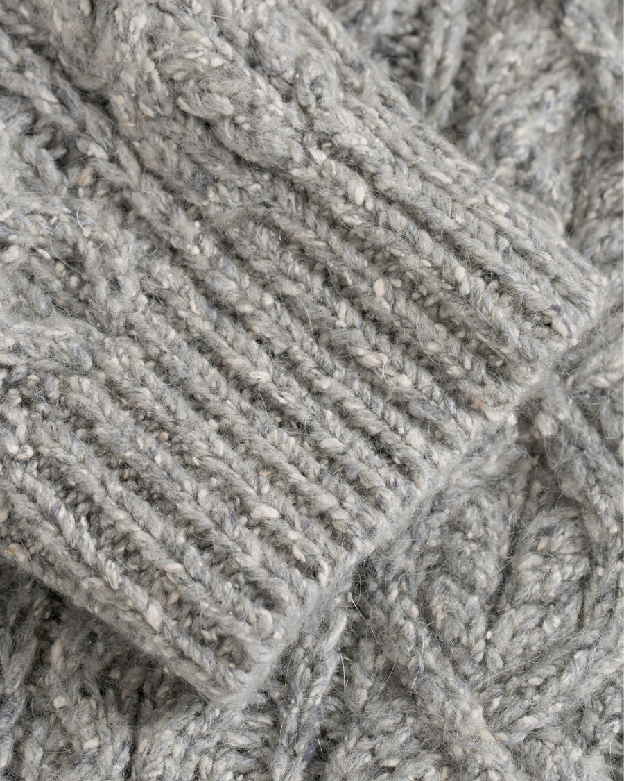 Herre | Trøjer | NN07 | Bert Cable Rollneck Grey