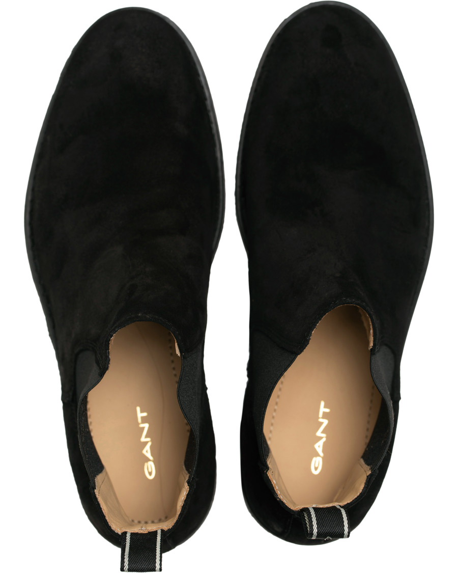 Herre | GANT Oscar Chelsea Boot Black Suede | GANT | Oscar Chelsea Boot Black Suede