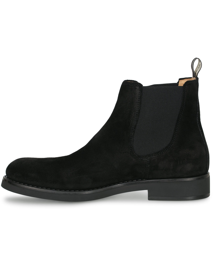 Herre | GANT Oscar Chelsea Boot Black Suede | GANT | Oscar Chelsea Boot Black Suede