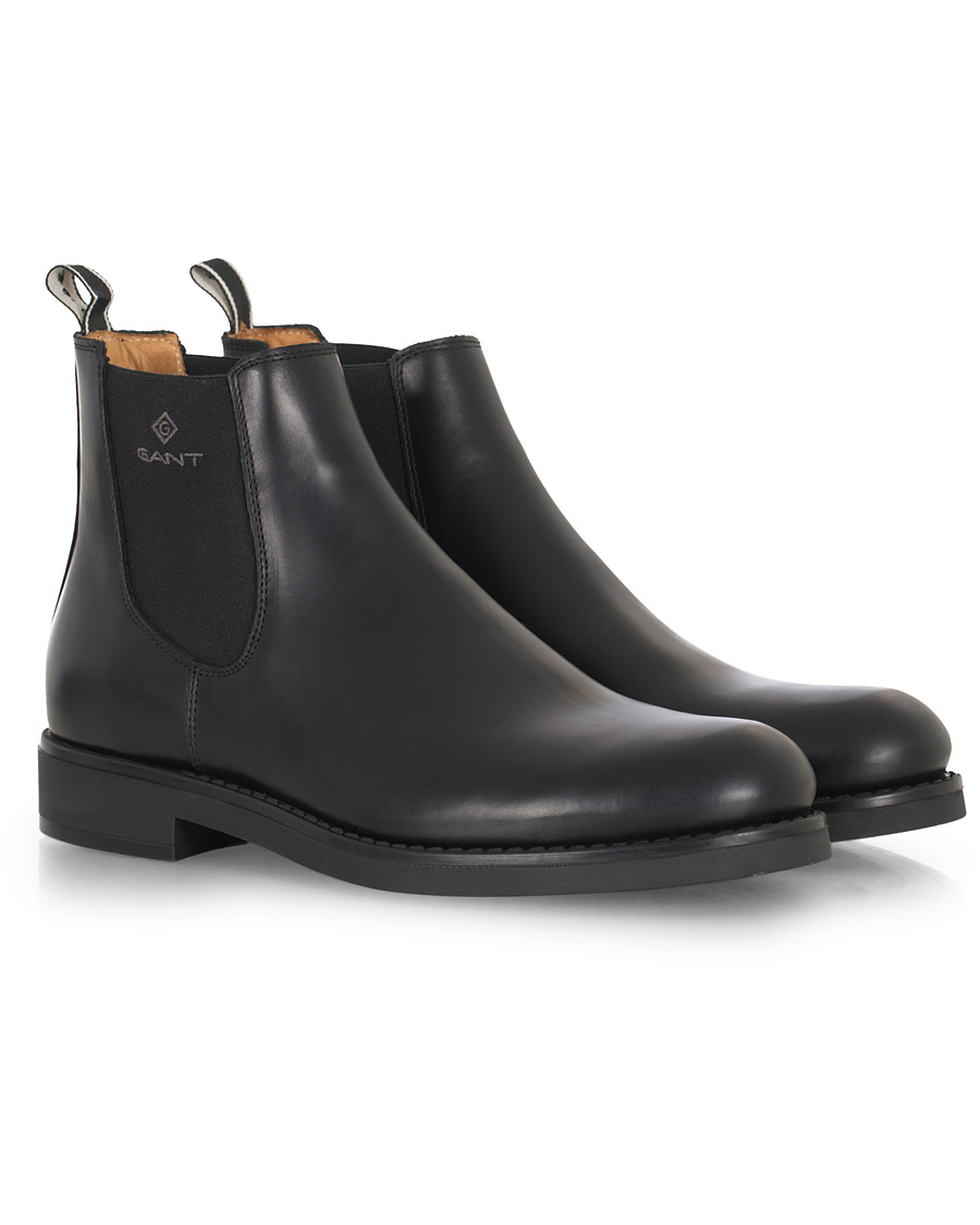 Herre | GANT Oscar Chelsea Boot Black Calf | GANT | Oscar Chelsea Boot Black Calf