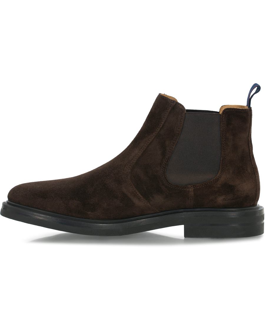 Herre | GANT Fargo Chelsea Boot Dark Brown Suede | GANT | Fargo Chelsea Boot Dark Brown Suede