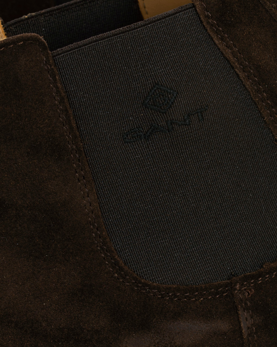 Herre | GANT Fargo Chelsea Boot Dark Brown Suede | GANT | Fargo Chelsea Boot Dark Brown Suede