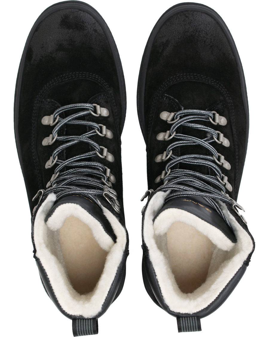 Herre | GANT Creek Wool Lined Boot Black Suede | GANT | Creek Wool Lined Boot Black Suede