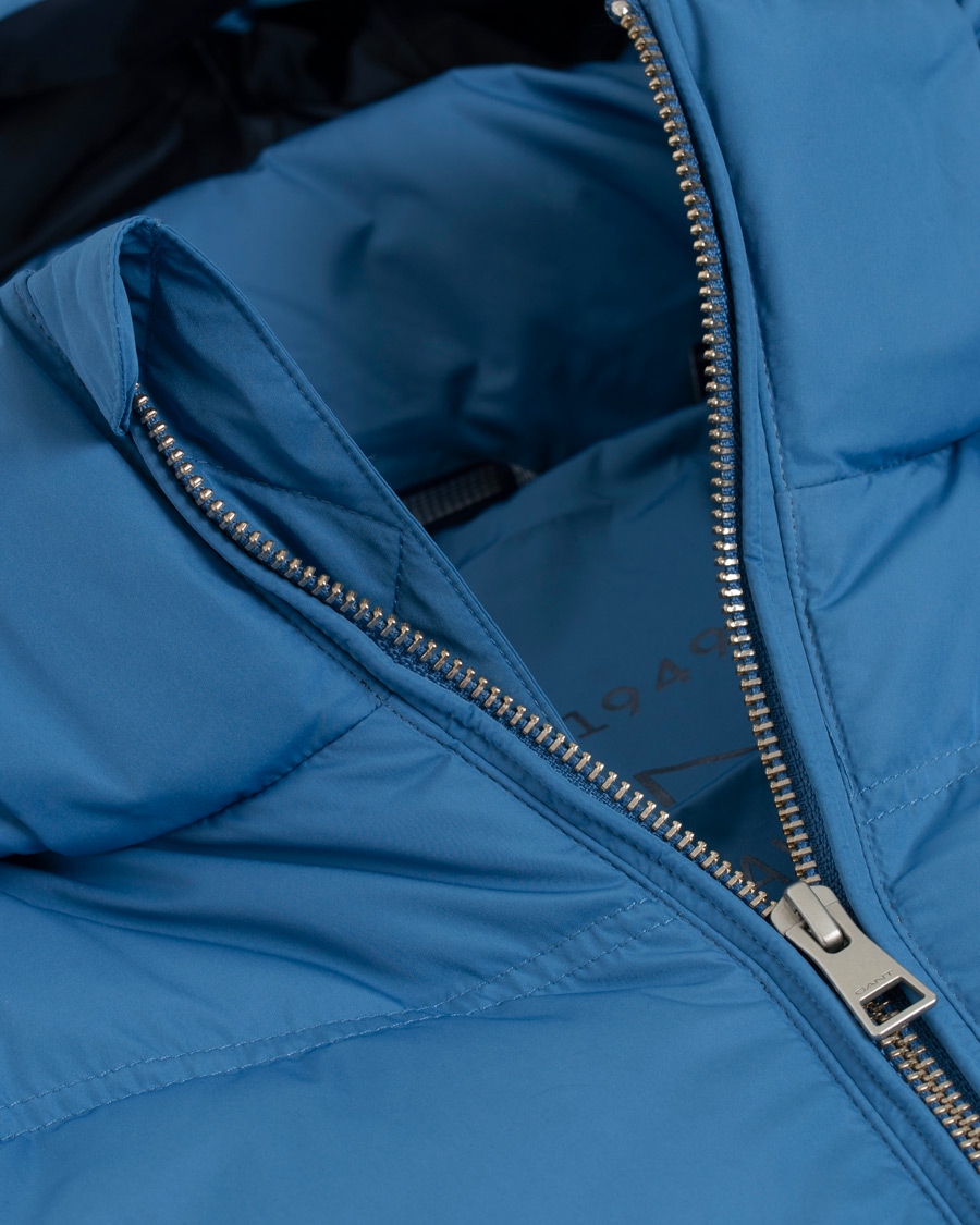 Herre | Jakker | GANT | The Alta Down Jacket Mid Blue