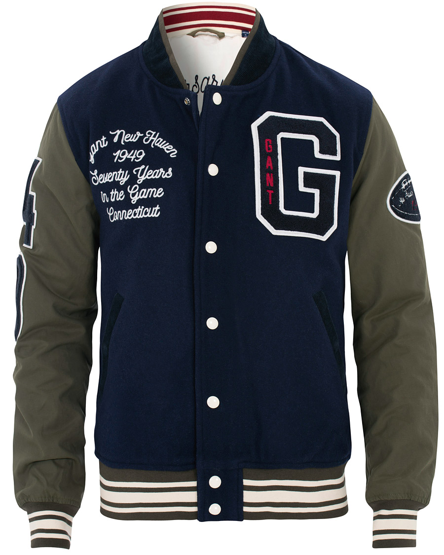 Herre | Jakker | GANT | Varsity Jacket Marine