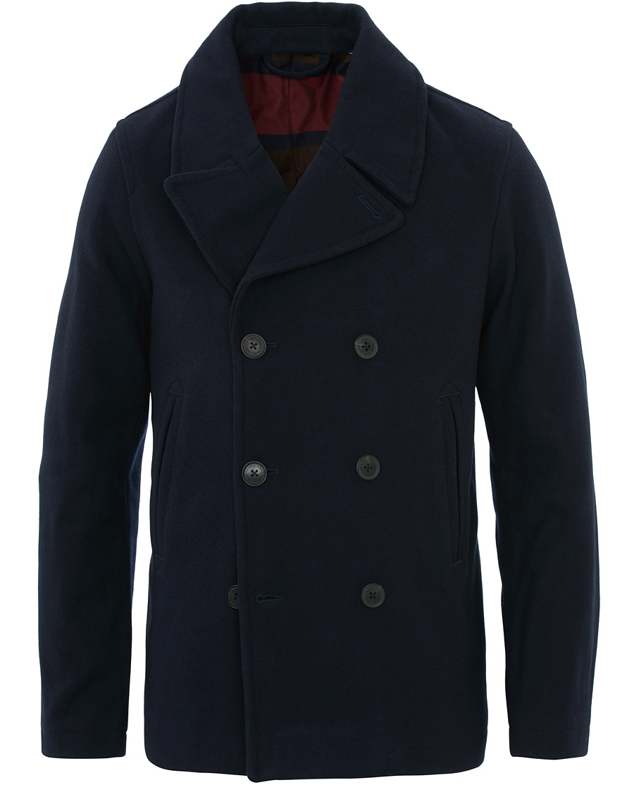 Herre | Jakker | GANT | The Classic Peacoat Evening Blue