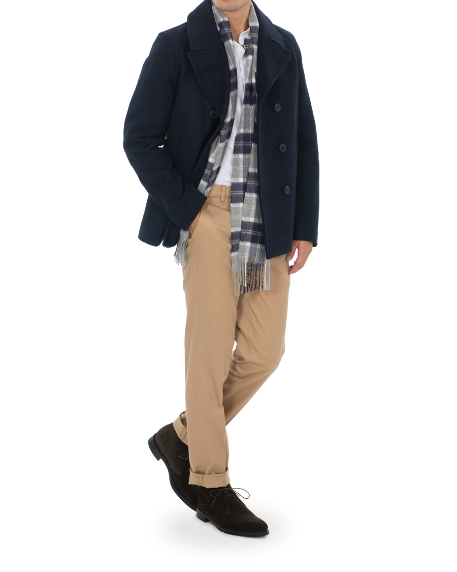 Herre | Jakker | GANT | The Classic Peacoat Evening Blue