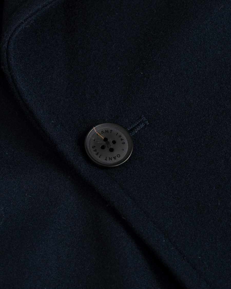 Herre | Jakker | GANT | The Classic Peacoat Evening Blue