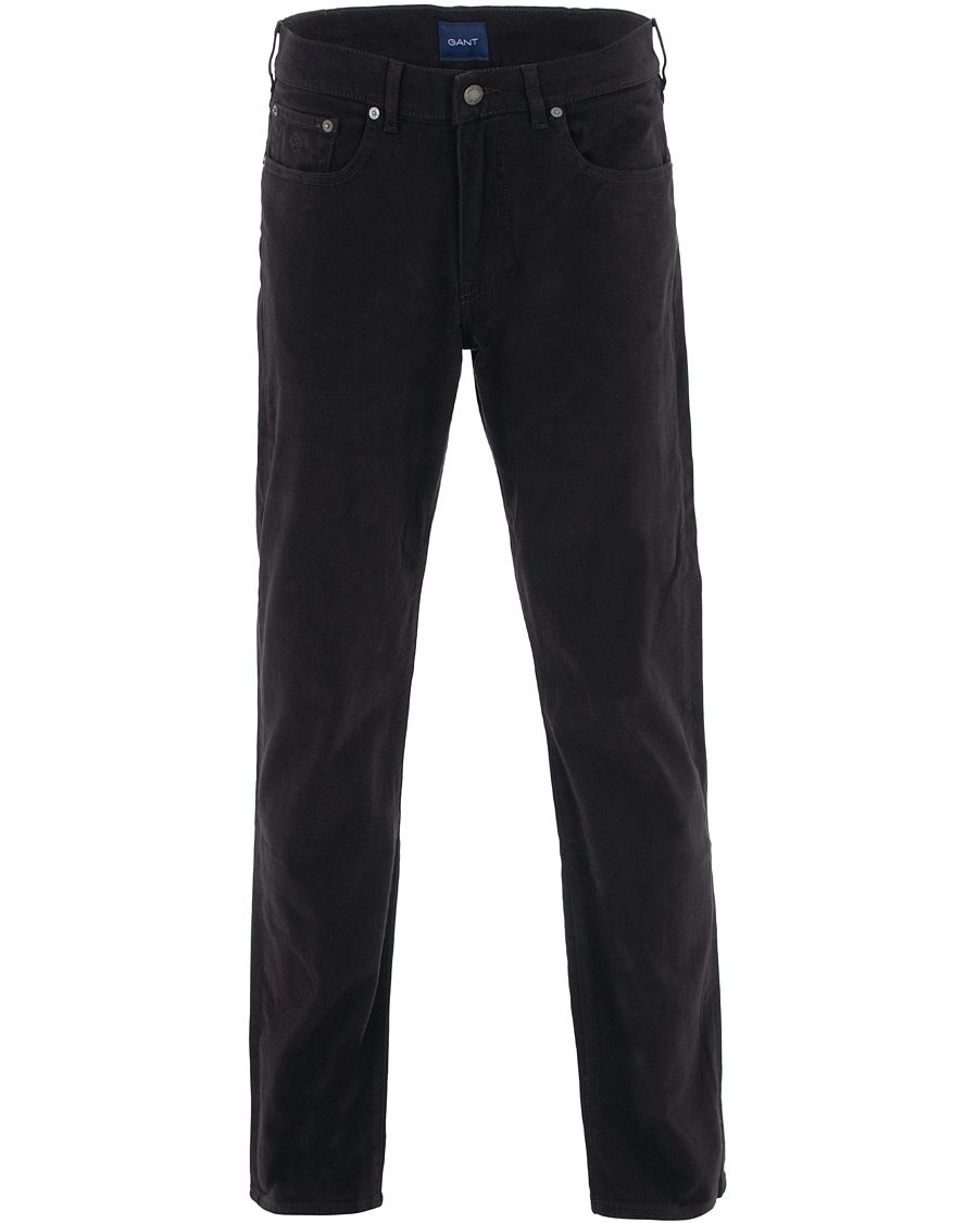 Herre | Bukser | GANT | Regular Fit Soft Twill Jeans Java Brown