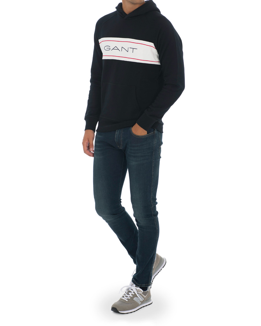 Herre | Trøjer | GANT | Archive Hoodie Black