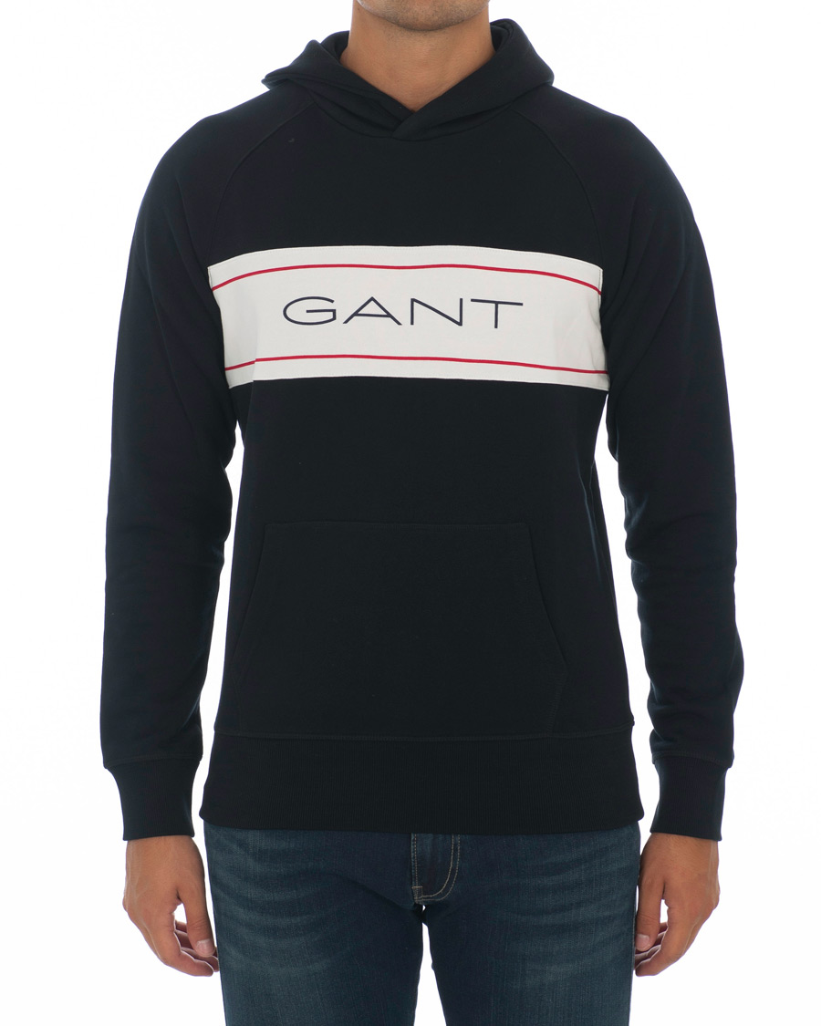 Herre | Trøjer | GANT | Archive Hoodie Black