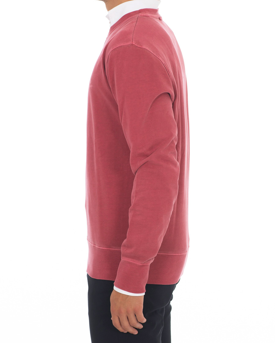 Herre | Trøjer | GANT | Winter Faded Crew Neck Sweatshirt Mahogany Red