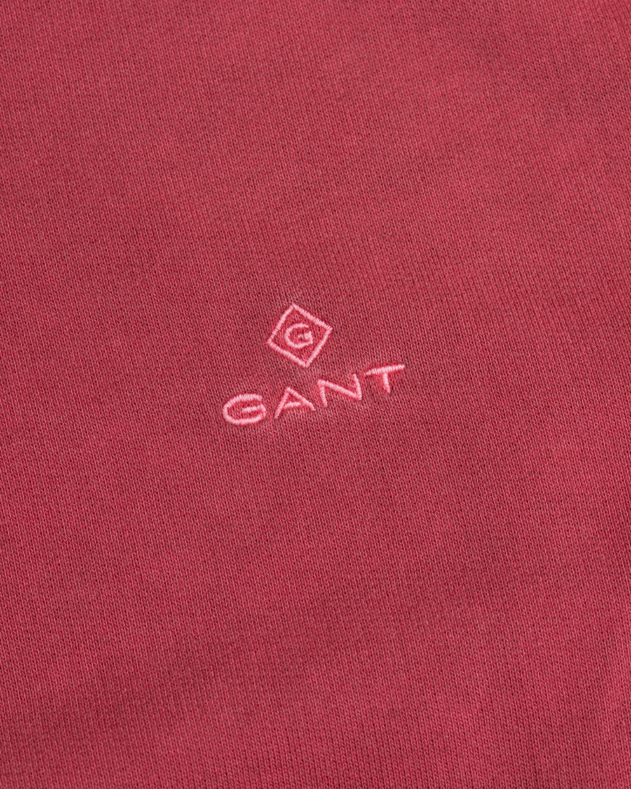 Herre | Trøjer | GANT | Winter Faded Crew Neck Sweatshirt Mahogany Red