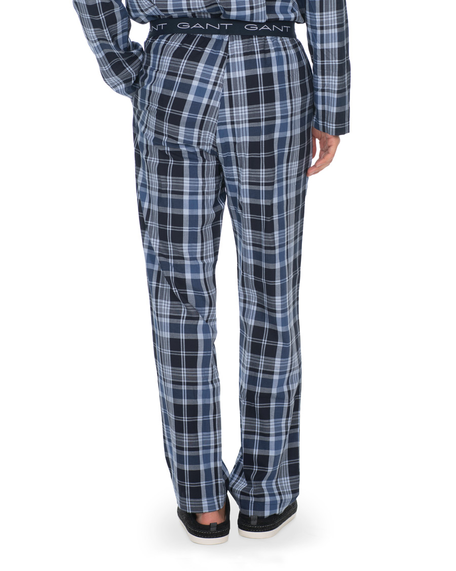 Herre | Pyjamas & Morgenkåber | GANT | Check Pyjama Set Vintage Blue