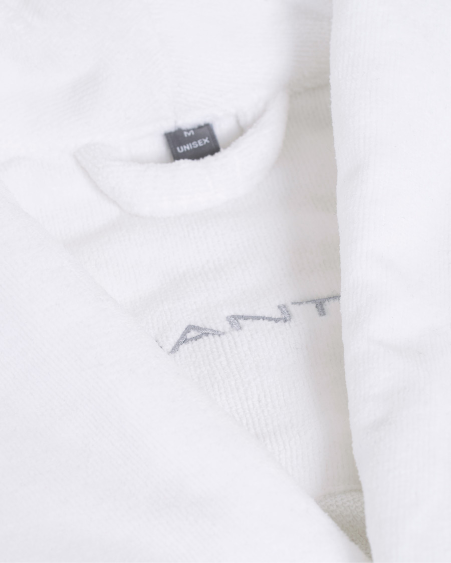 Herre | Pyjamas & Morgenkåber | GANT | Premium Velour Robe White