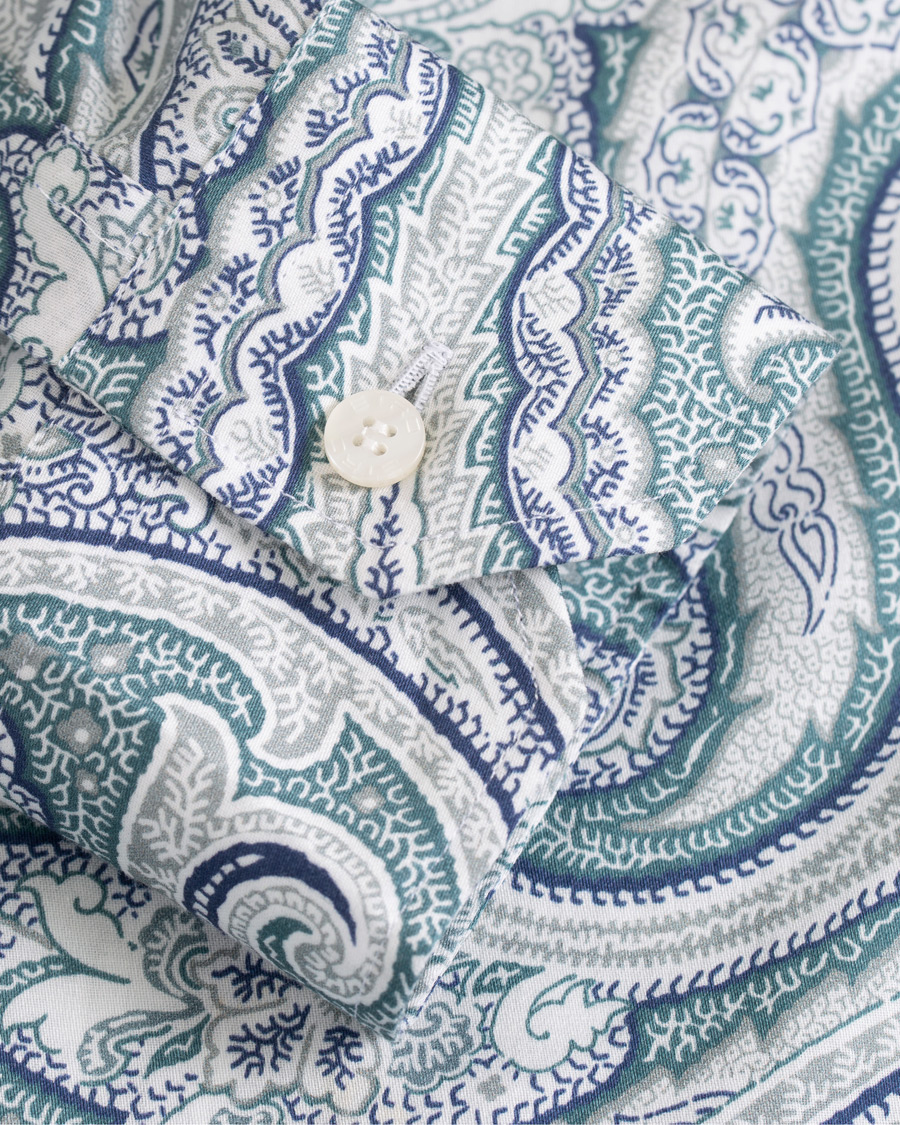 Herre | Skjorter | Etro | Mercurio Tonal Paisley Shirt White
