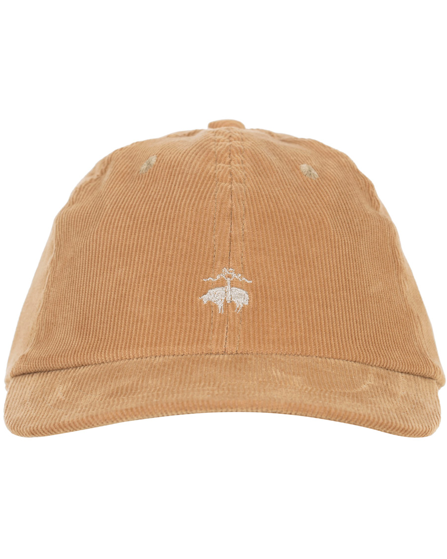 Herre | Brooks Brothers Corduroy Baseball Cap Camel | Brooks Brothers | Corduroy Baseball Cap Camel