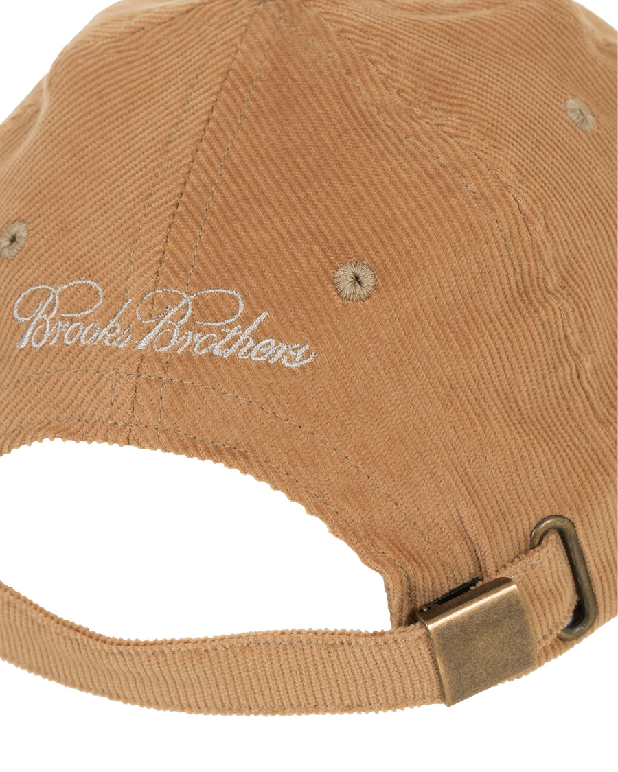 Herre | Brooks Brothers Corduroy Baseball Cap Camel | Brooks Brothers | Corduroy Baseball Cap Camel