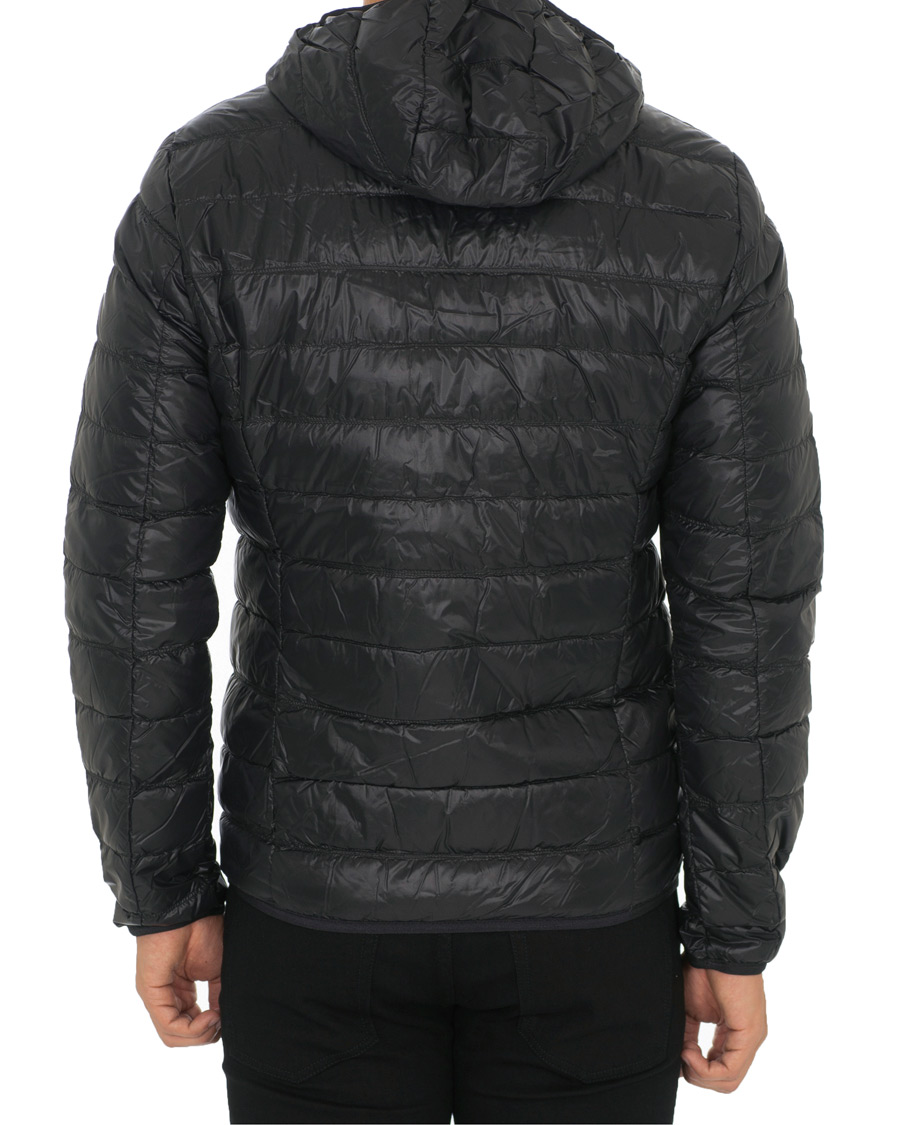 Herre | Jakker | EA7 | Train Core Light Down Hoodie Jacket Black