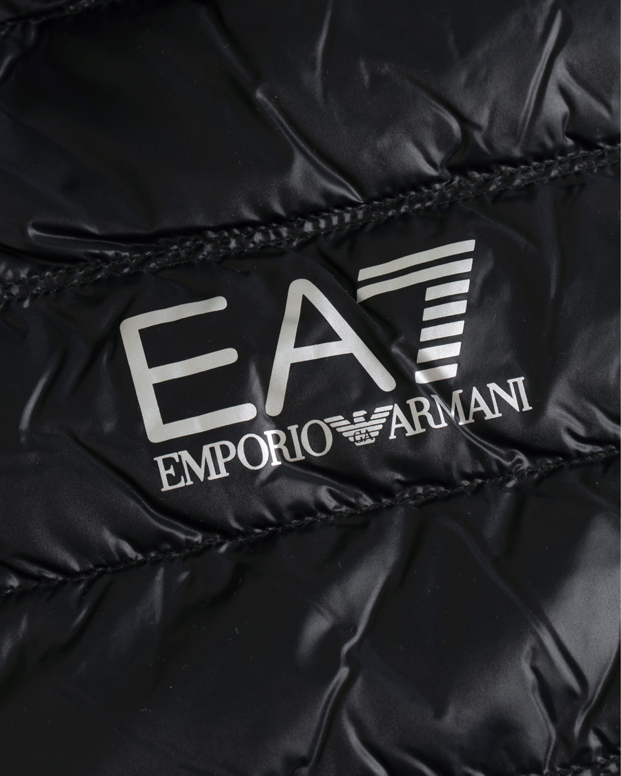 Herre | Jakker | EA7 | Train Core Light Down Hoodie Jacket Black