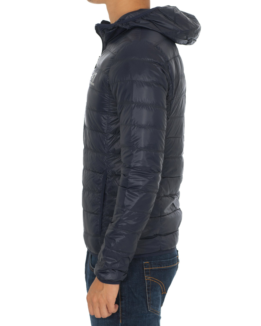 Herre | Jakker | EA7 | Train Core Light Down Hoodie Jacket Navy
