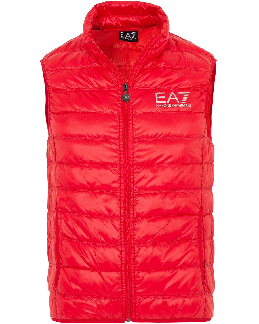 Herre | Jakker | EA7 | Train Core Light Down Vest Red