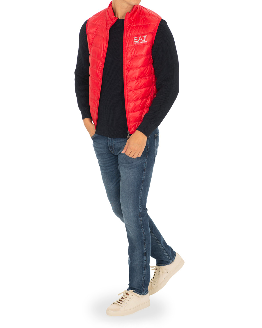 Herre | Jakker | EA7 | Train Core Light Down Vest Red