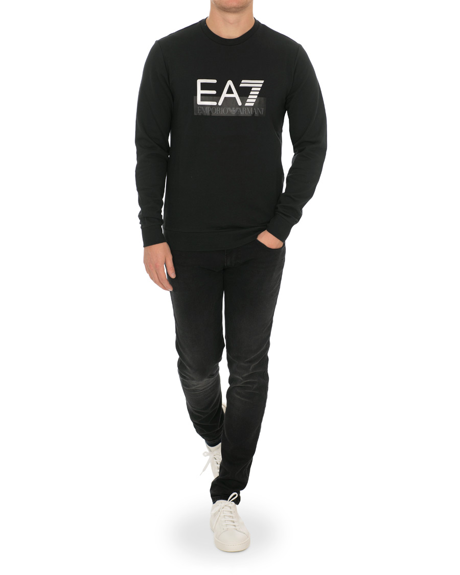 Herre | Trøjer | EA7 | Crew Neck Sweatshirt Black