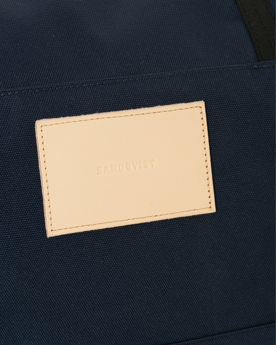 Herre | Sandqvist Milton Cordura Eco Weekendbag Navy/Nature | Sandqvist | Milton Cordura Eco Weekendbag Navy/Nature