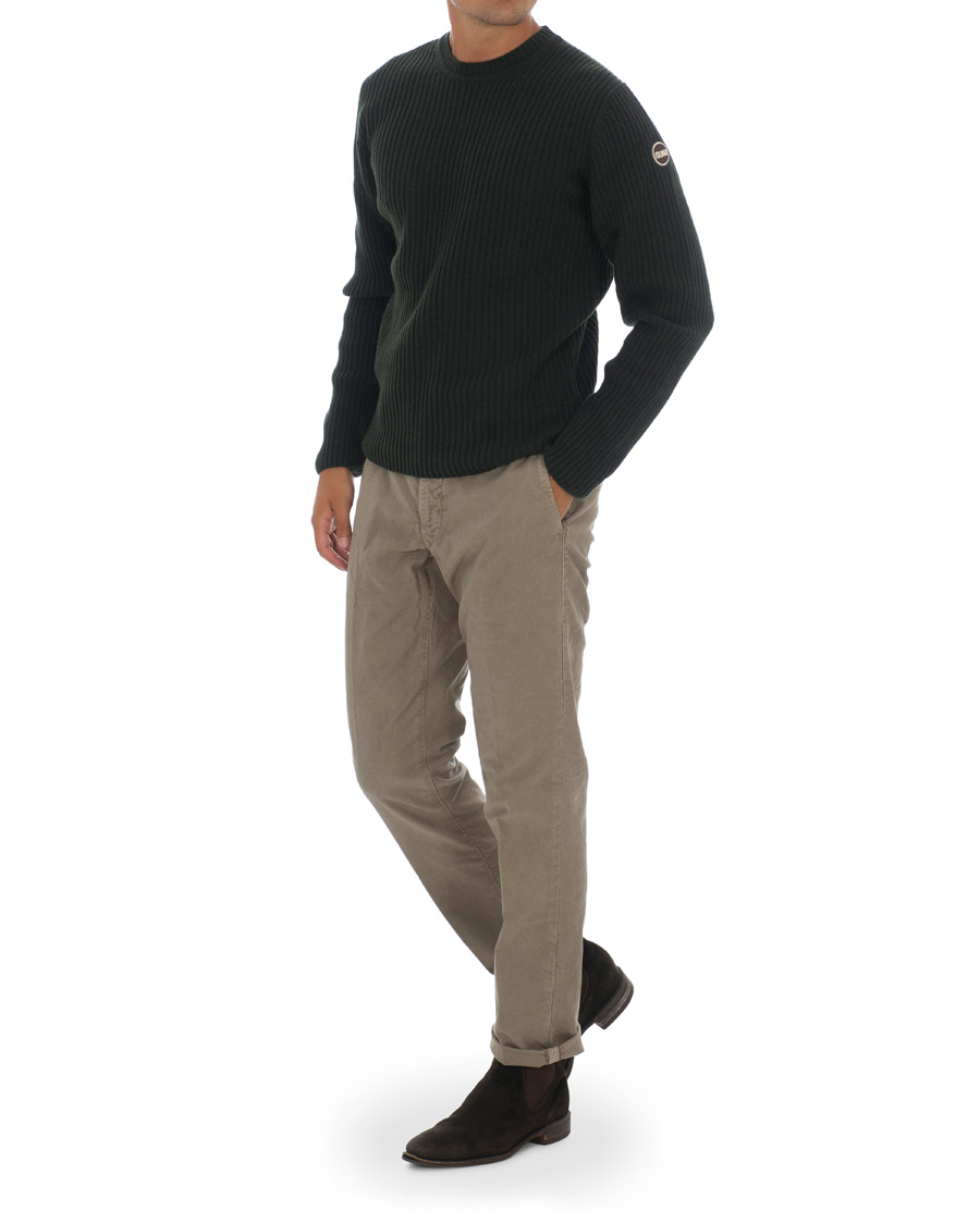 Herre | Trøjer | Colmar | Sayonara Wool/Alpacka Crew Neck Botanical