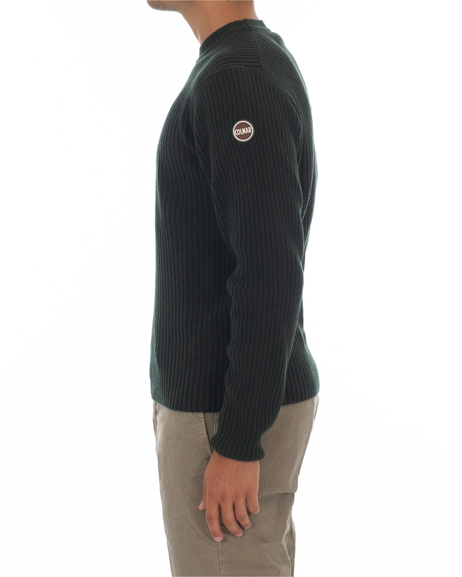 Herre | Trøjer | Colmar | Sayonara Wool/Alpacka Crew Neck Botanical