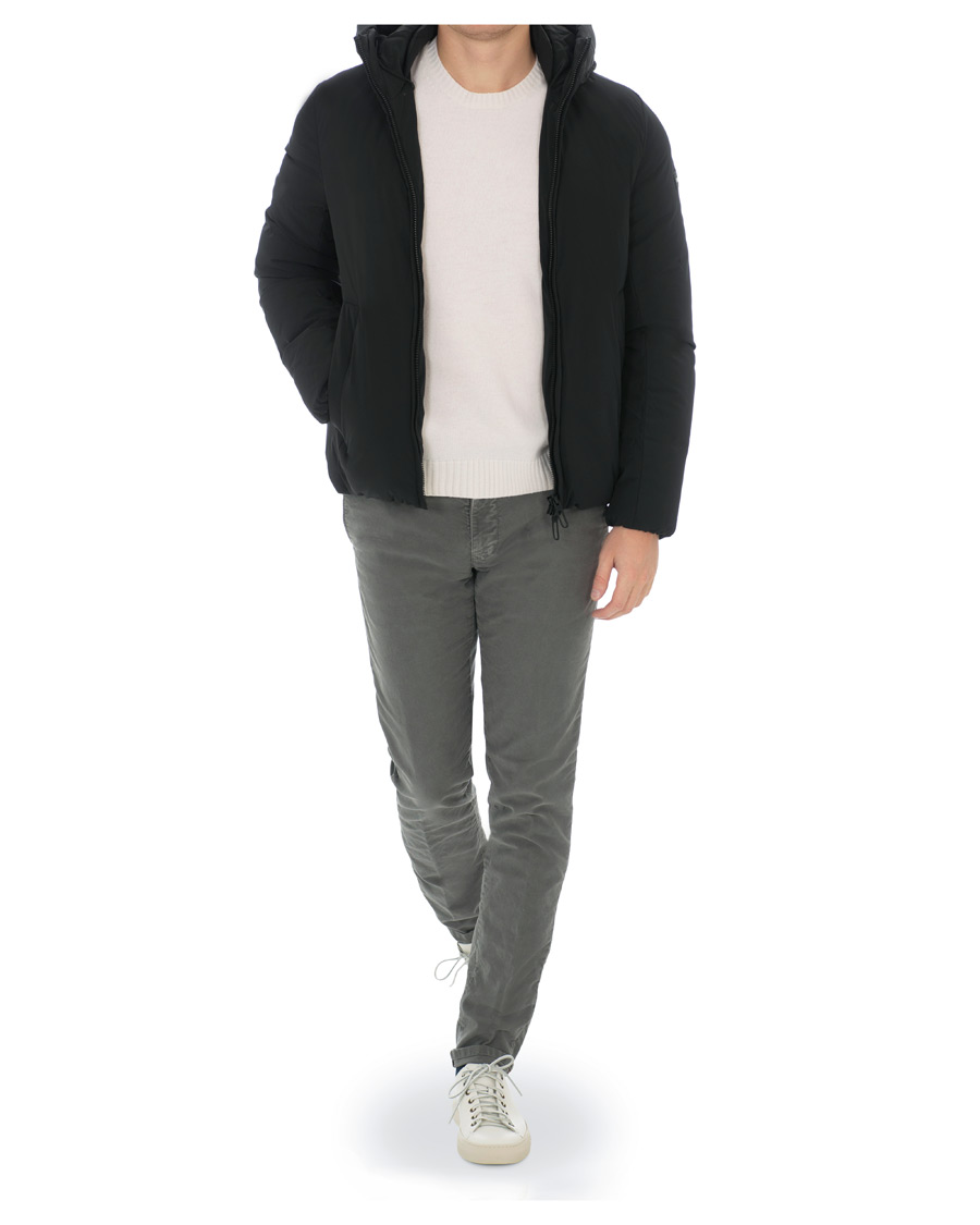 Herre | Jakker | Emporio Armani | Down Hooded Jacket Black