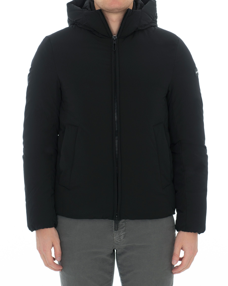 Herre | Jakker | Emporio Armani | Down Hooded Jacket Black