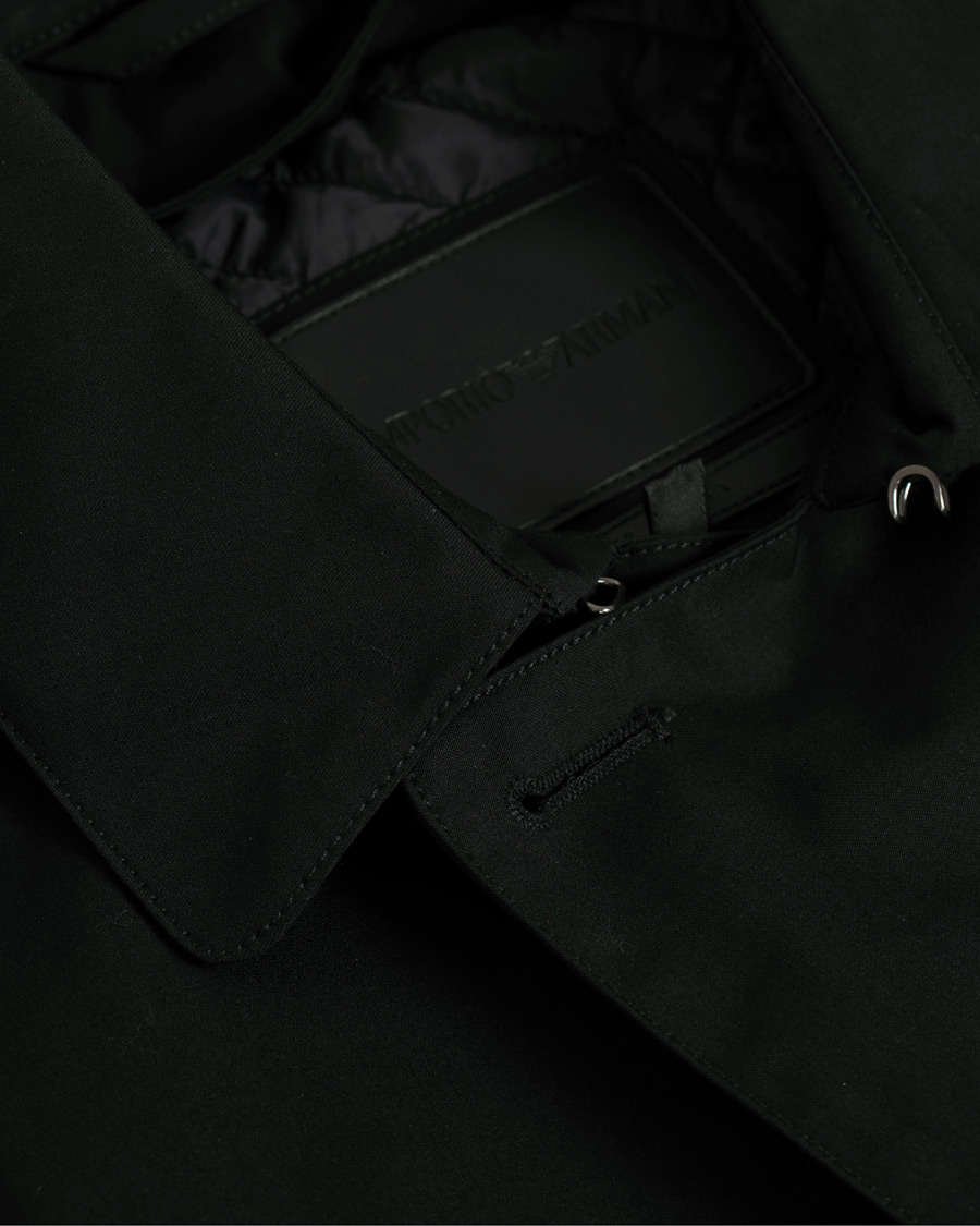Herre | Jakker | Emporio Armani | Trenchcoat Black