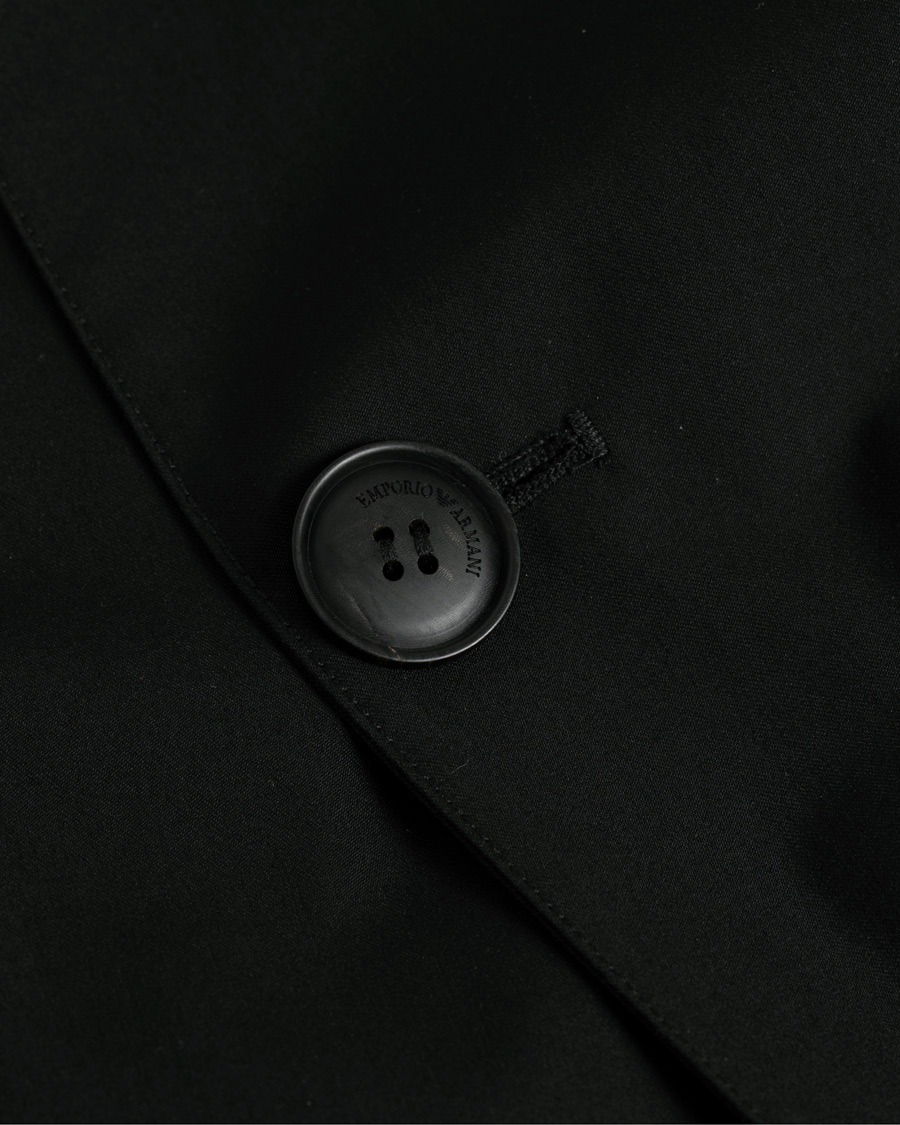 Herre | Jakker | Emporio Armani | Trenchcoat Black