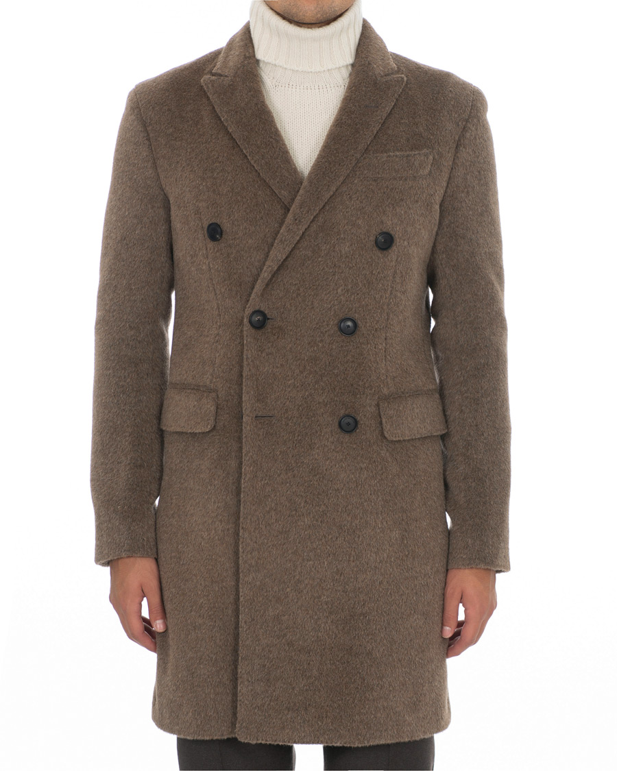 Herre | Jakker | Emporio Armani | Alpaca Coat Brown