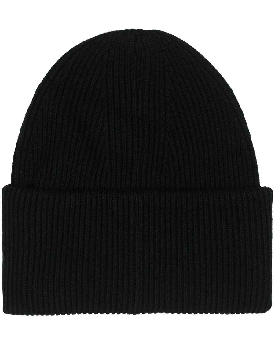 Herre | Emporio Armani Logo Beanie Black | Emporio Armani | Logo Beanie Black
