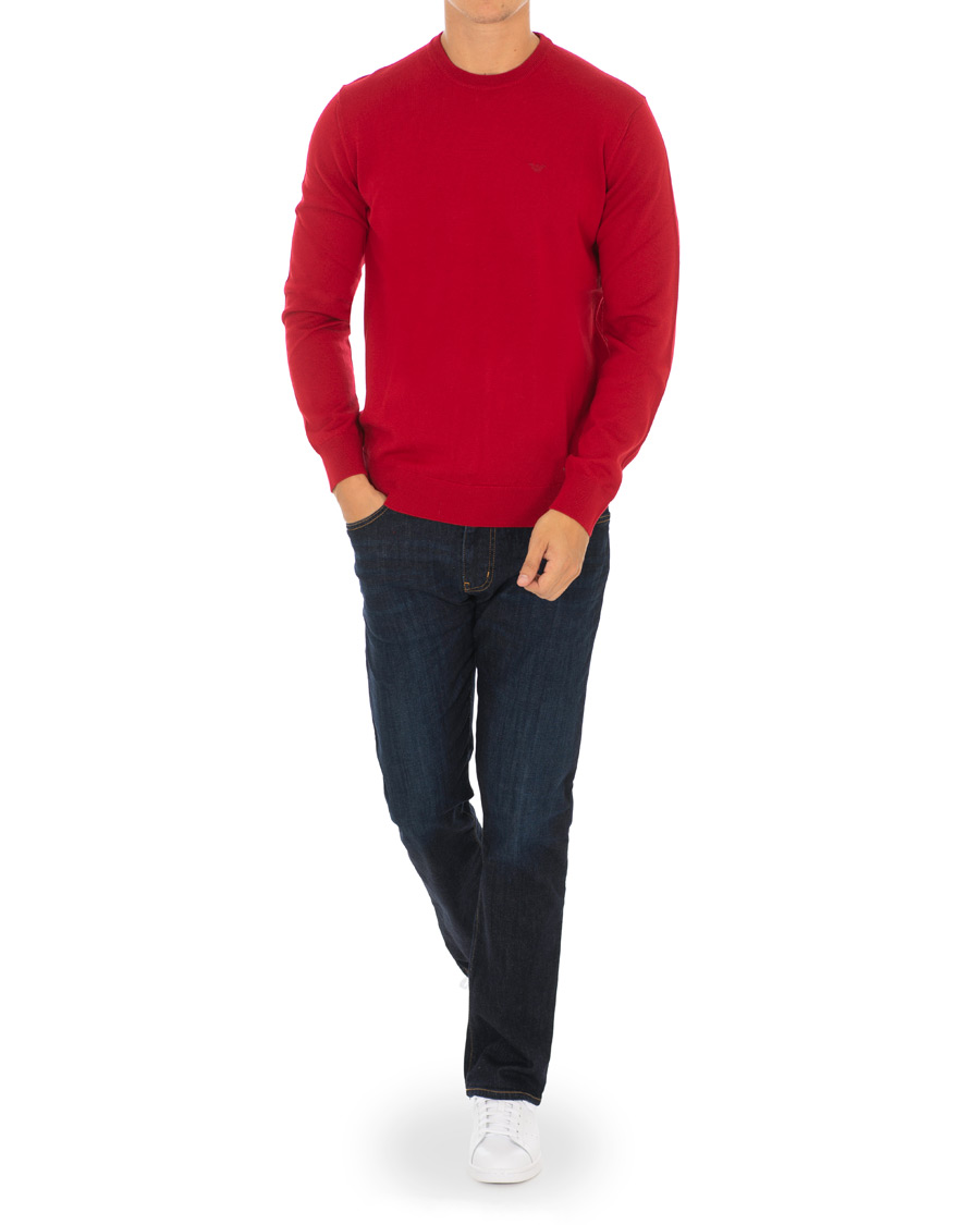 Herre | Jeans | Emporio Armani | Regular Fit Jeans Dark Blue