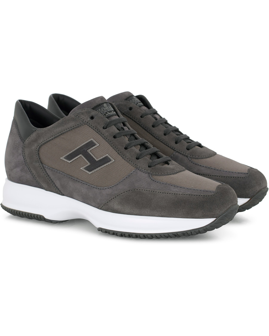 Herre | Hogan Interactive Sneaker Grey Suede | Hogan | Interactive Sneaker Grey Suede